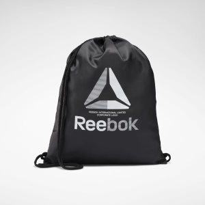 Torebki Damskie Reebok Training Essentials Gymsack Czarne PL 24XFOPY